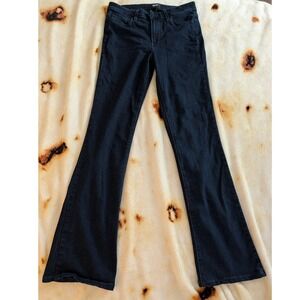 Paige High Rise Manhattan Bootcut Jeans Eve Indigo Wash Size 28 W2385 DNM521